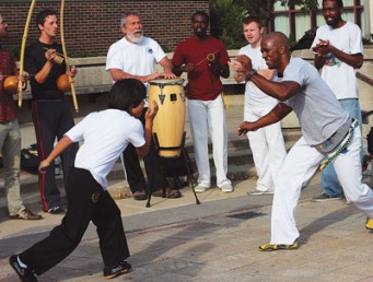 Capoeira Batizado, the Brazilian martial arts form 