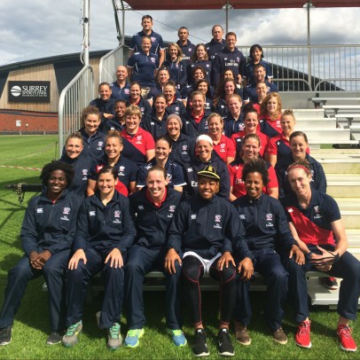 USA's women's rugby team