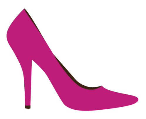 pink high heel