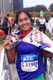 Chicago Marathon - Sarah Lee
