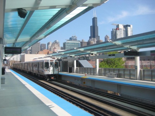 Morgan Station in Chicago.