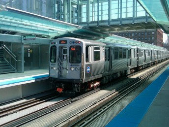Chicago's Morgan Station (courtesy, Chicago Transit Authority).