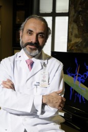 Dr. Fady Charbel, professor and head of neurological surgery, UIC College of Medicine. Photo: Kathryn Marchetti.