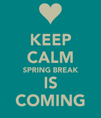 spring break blog