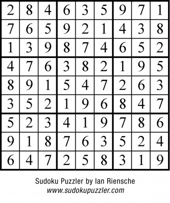 Sudoku Anser 03-18-2015