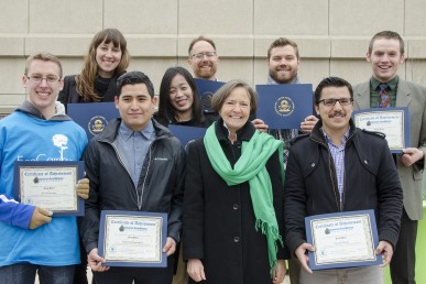 Winners of the EPA Campus RainWorks Challenge