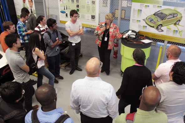 Argonne National Laboratory tour for the Summer Institute on Sustainability and Energy