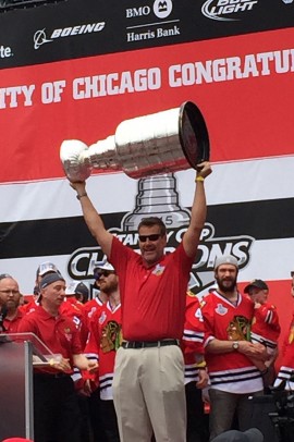 Mike Gapski & the Stanley Cup