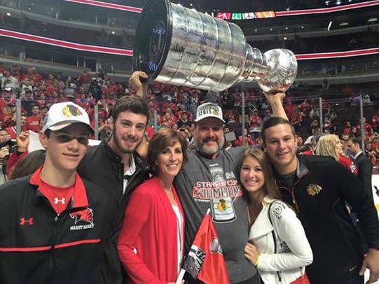 Mike Gapski and Family & the Stanley Cup