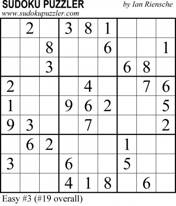 Sudoku Answer 10/21