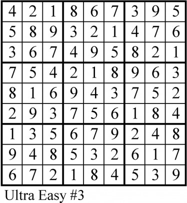 Sudoku answer 10/28