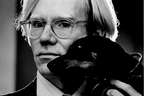 portrait of Andy Warhol