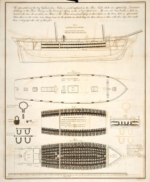 slave ship drawing