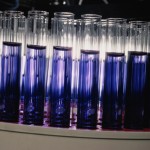 test tubes filled with liquid