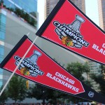 Blackhawks pennant flags