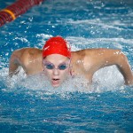 Melanie Waszak swimming