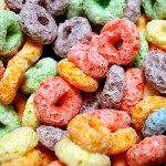 colorful children's breakfast cereal