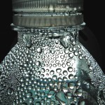 Condensation inside a water bottle
