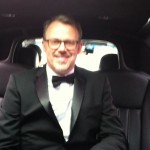 Edgar Barens on his way to the Academy Awards