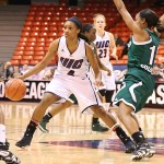 Rachel Story playing against Cleveland State