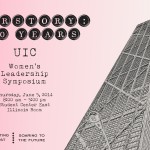 Women's Leadership Symposium 2014 poster