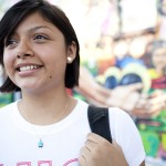 Female Latino student