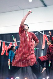 Dancer performing on Diwali Night