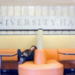 Gina Russell naps in UH