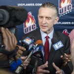 New UIC Flames men's basketball head coach Steve McClain press conference