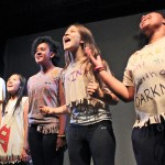 Theatre Camp students singing