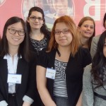 UIC female students visit United Way offices in a mentorship program sponsored by the Chicago Women's Network.