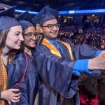 LAS grads take a selfie together