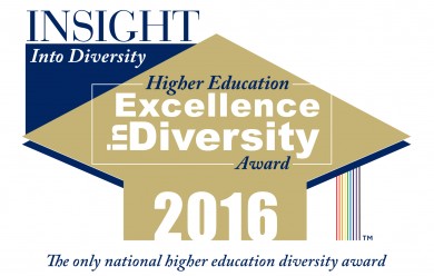 UIC received the 2016 Higher Education Excellence in Diversity Award by Insight Magazine. 