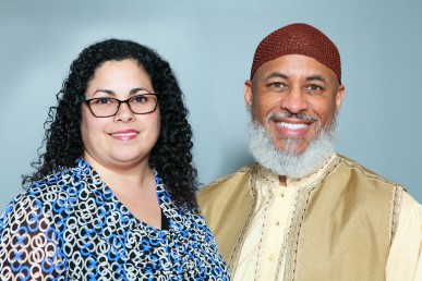 Liza Suarez and Jaleel K. Abdul-Adil