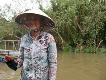 Villager in the Mekong Delta