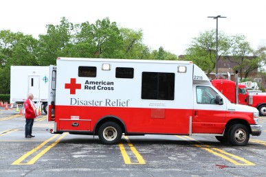 American Red Cross Disaster Relief vehicle