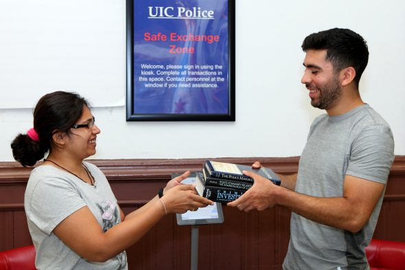 UIC Police safe exchange zone