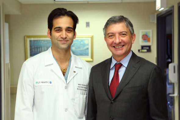 Dr. Mario Spaggiari and Dr. Enrico Benedetti