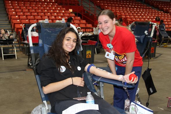 UIC Athletic Department Blood Drive