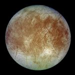 Europa moon with margins
