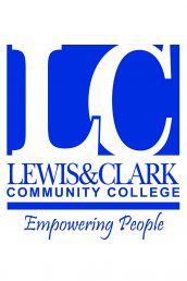 Lewis and Clark Community College and University of Illinois-Chicago logo