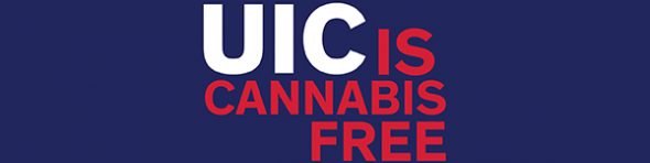 UIC is Cannabis Free logo