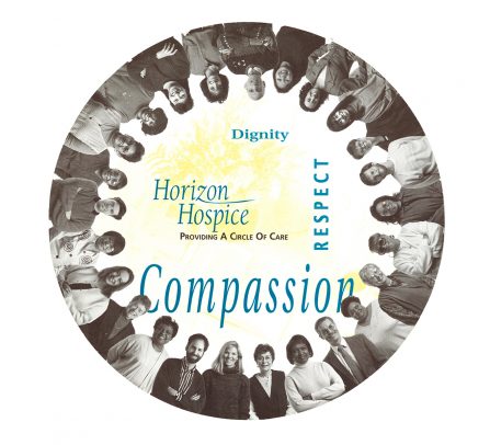 Horizon Hospice, circle brochure