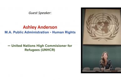 PDP Guest Speaker-Ashley Anderson