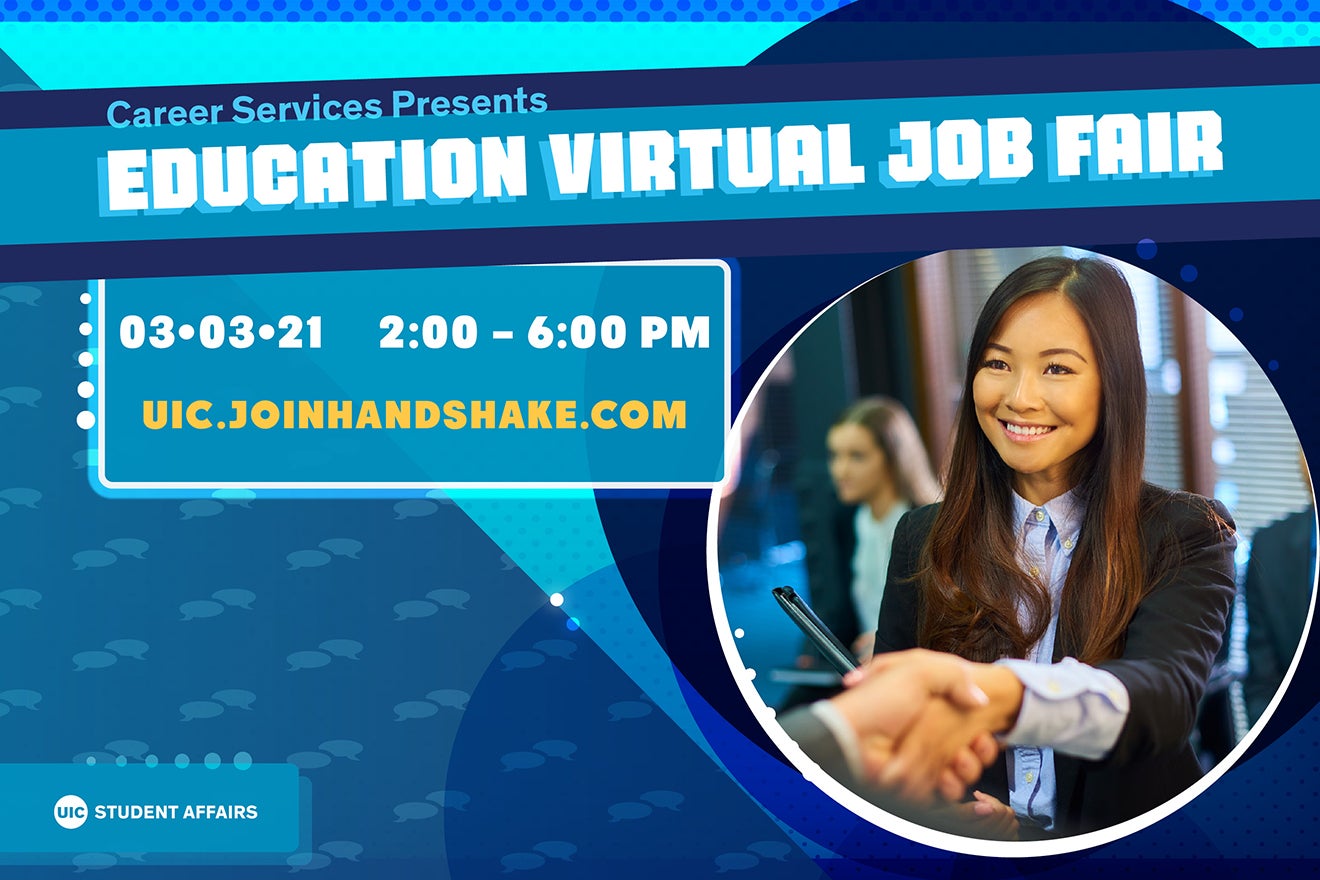 Education Virtual Job Fair UIC today