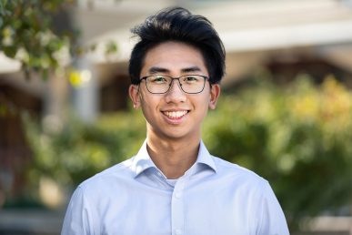 Jason Mei, a second-year finance major in the College of Busines