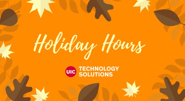 Text says Holiday Hours