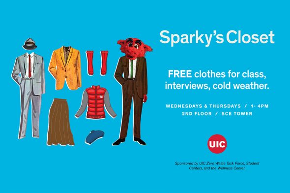 Sparky and clothes