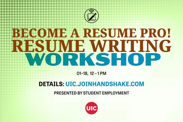 Text: Become a resume pro!