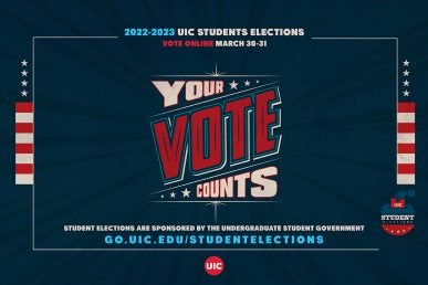 Graphic saying "Your Vote Counts"